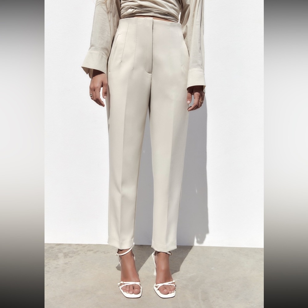 ZARA ● High-Waisted Pants